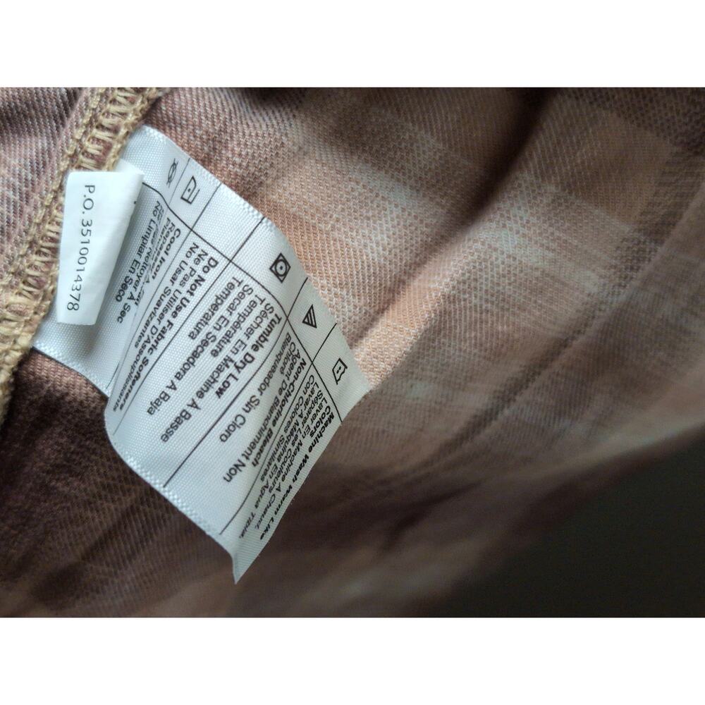Carhartt rugged flex loose fit pink plaid button up sz M - Picture 8 of 10